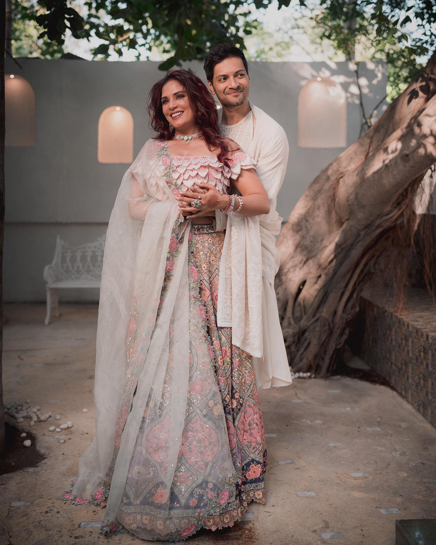 ali fazal and richa chadha wedding photos