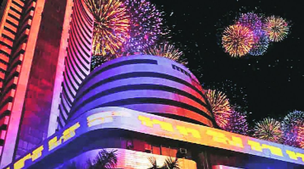 as sensex diwali