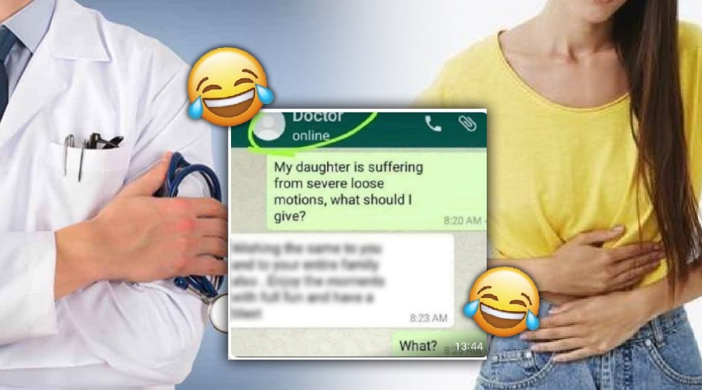 Harsh Goenka Asks Doctor cure of Loose Motion gets reply have a blast Viral Tweet Diwali Wishes on Whatsapp