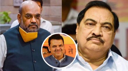 eknath khadse on amit shah meeting