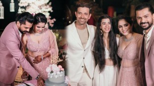 hrithik roshan in bhagyshree mote engagement ceremony