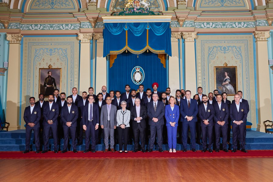 T20 World Cup 2022 Team India Meets Governor Of Victoria In Melbourne See Photos BCCI