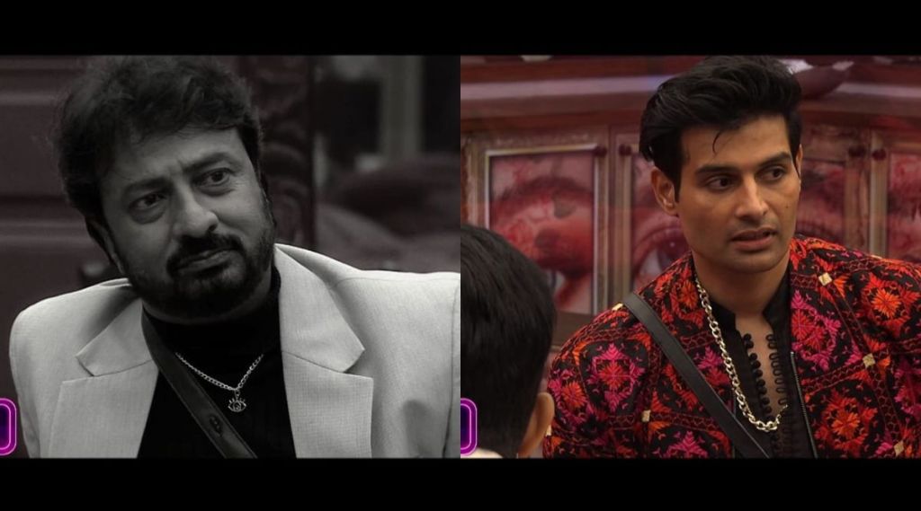 bigg boss marathi, bigg boss marathi 4, kiran mane, trishul marathe, kiran mane and trishul marathe fight, bigg boss marathi day 1, किरण माने, त्रिशूल मराठे, बिग बॉस मराठी, बिग बॉस मराठी ४, किरण माने, त्रिशूल मराठे वाद