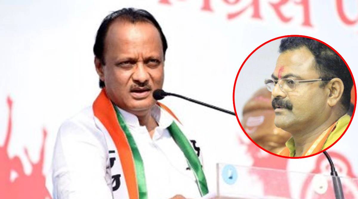 kishor patil slams ajit pawar
