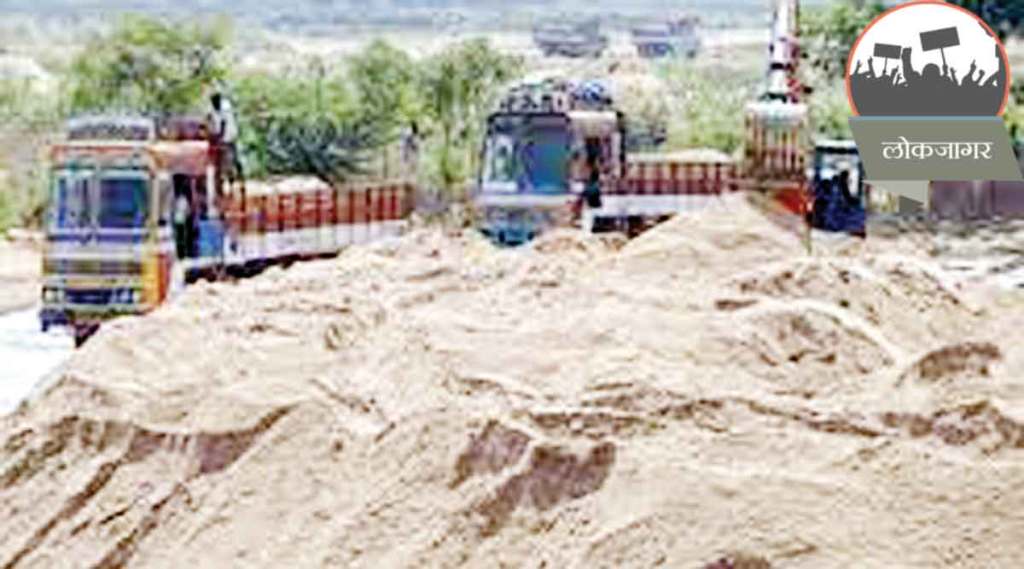 devendra fadnavis on illegal sand mining