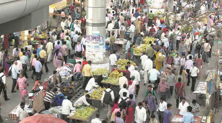 hawkers encroachment in thane,