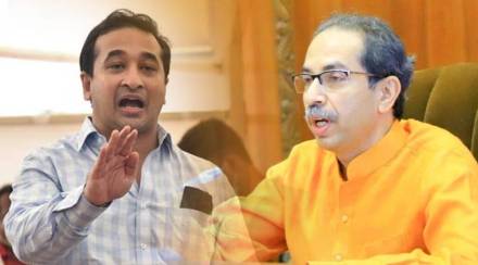 nitesh rane uddhav thackeray