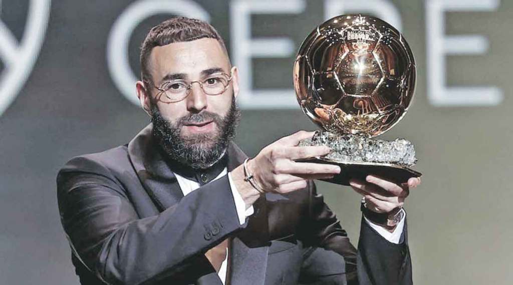 karim benzema wins award as best player in world football