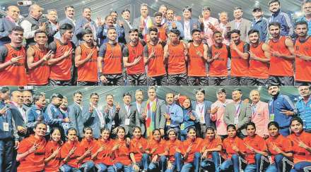 maharashtra men and women kho kho team won gold