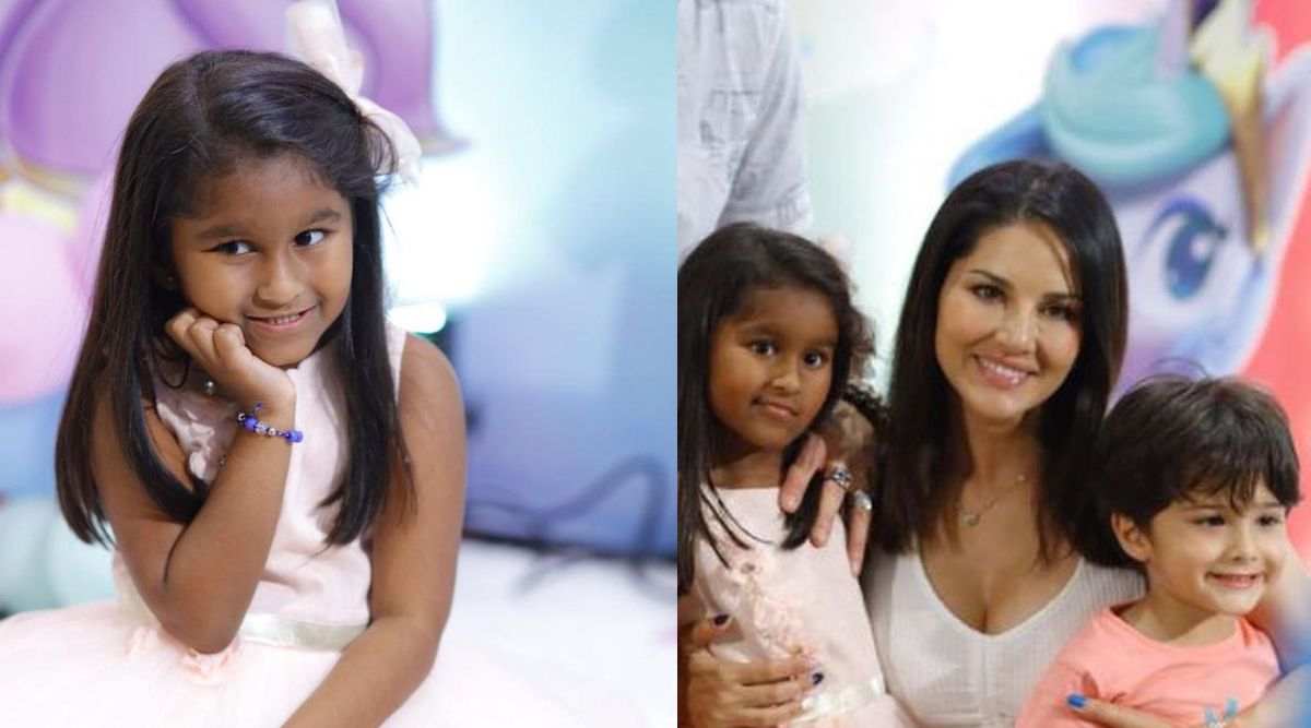 Sunny Leone Daughter Birthday Pics 