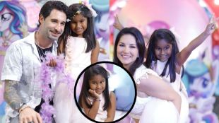 Sunny Leone Daughter Birthday Pics