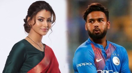 urvashi rautela rishabh pant