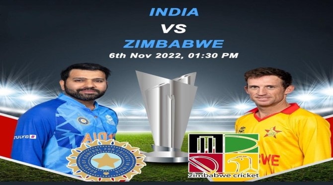 India vs Zimbabwe Live Cricket Score 