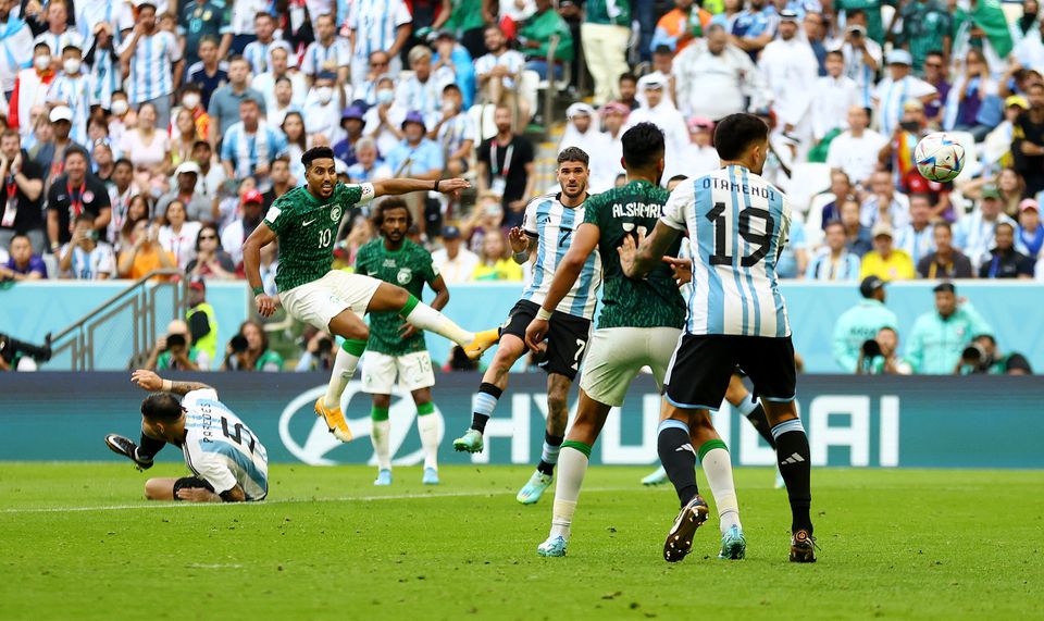 Saudi Arabia won against Messi's mighty team Argentina