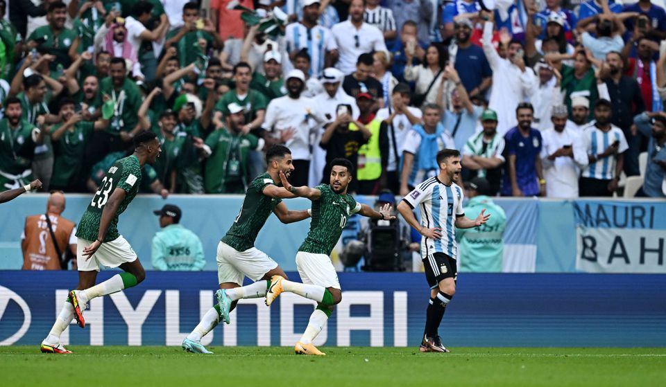 Saudi Arabia won against Messi's mighty team Argentina