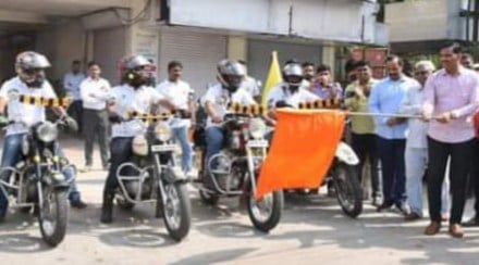 The youth of Wakad decided to travel eight and a half thousand kilometers on a two-wheeler