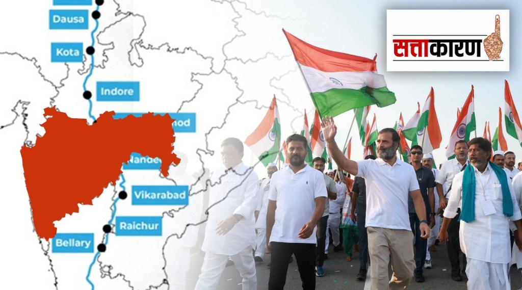 Rahul Gandhi Bharat Jodo Yatra going to enter in maharashtra at Nanded district