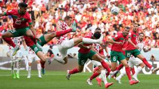 Morocco give last-time runners-up Croatia a tough fight, match draw