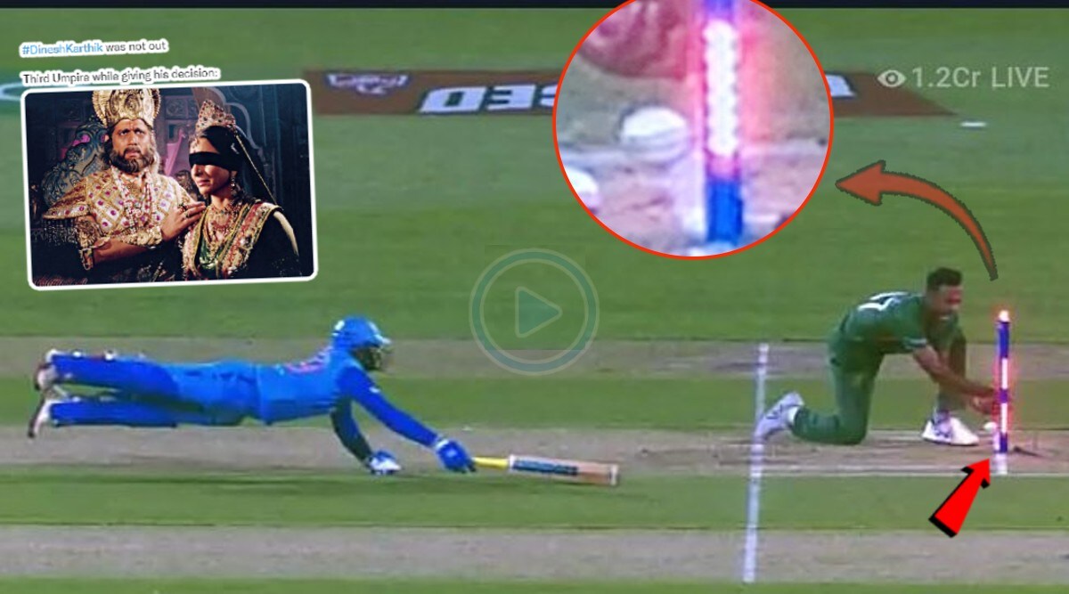 Dinesh Karthik was not out