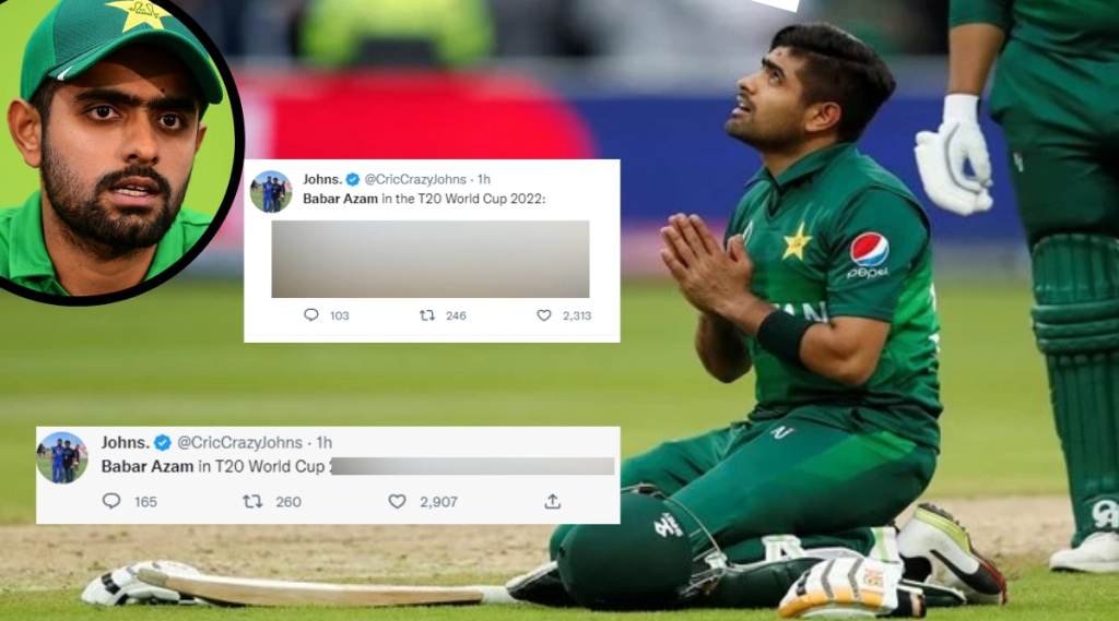 T20 World Cup Semi Final Pakistan Babar Azam Trolled Brutally on Twitter PAK vs BNG Highlights Score Update