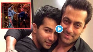Bigg Boss 16 Salman Khan Asks varun Dhawan To Bite him Kriti Sanon Burst Into Laughter Bhediya Viral Video