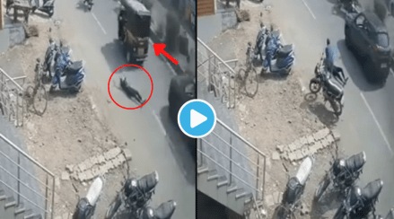 Video Girl Molested Dirty Vulgar Remarks Auto Rikshaw Driver Jumps from running rickshaw hits on the head CCTV footage