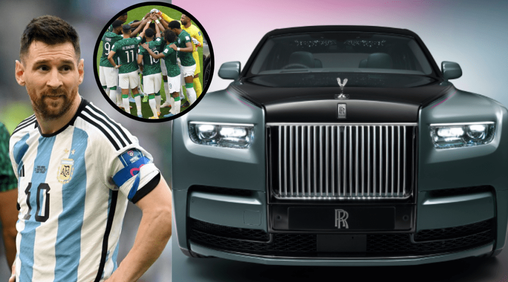 FIFA World Cup 2022 Messi Football Club Argentina Defeat Saudi Arabia Players Get 10 crore Rolls Royce Phantom