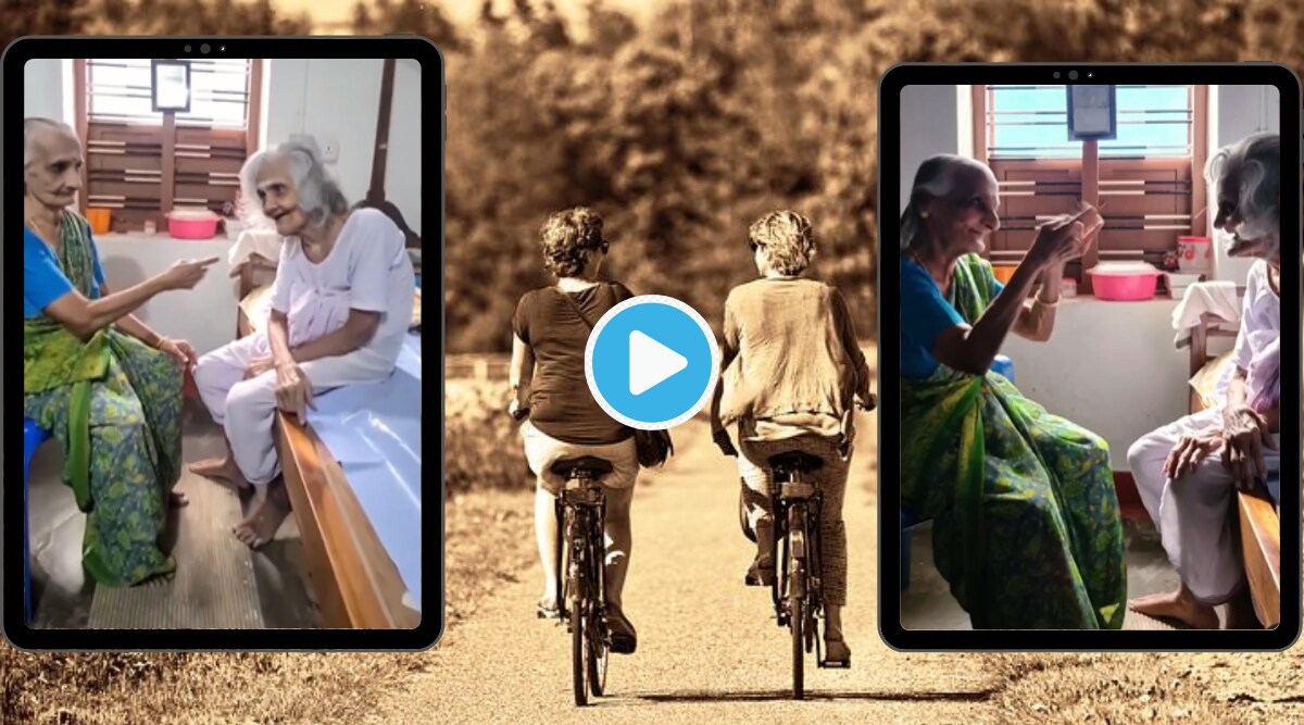 Video Two Indian Aunties Meet After 80 Years Their Friendship Will Bring Tears In Your Eyes Emotional Viral Video