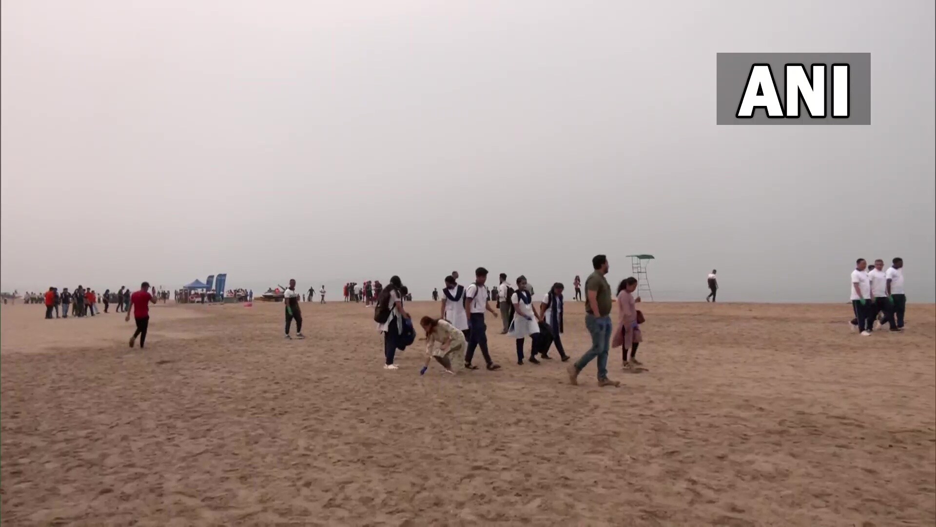 IFFI 2022 beach clean-up drive