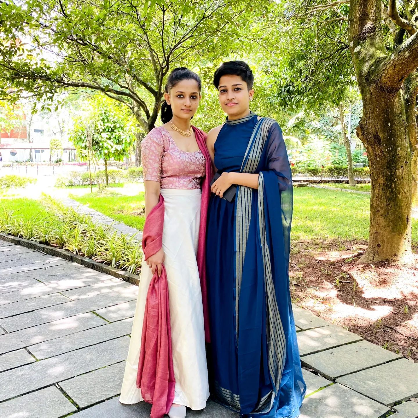 Kerala Lesbian Couple Adhila Nasarin Fathima Noora viral Wedding Photoshoot