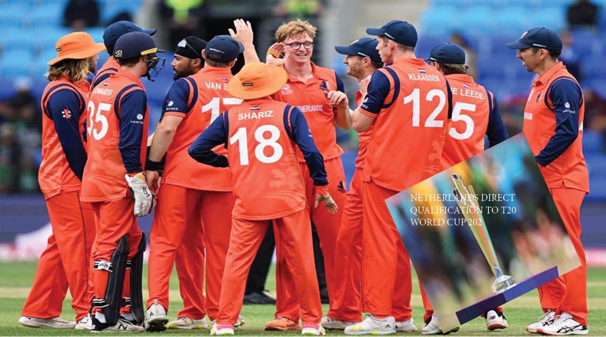 In T20 World Cup 2022, Most of the weak teams created history in this World cup, one of them is Netherlands who got direct entry to 2024 World Cup avw 92
