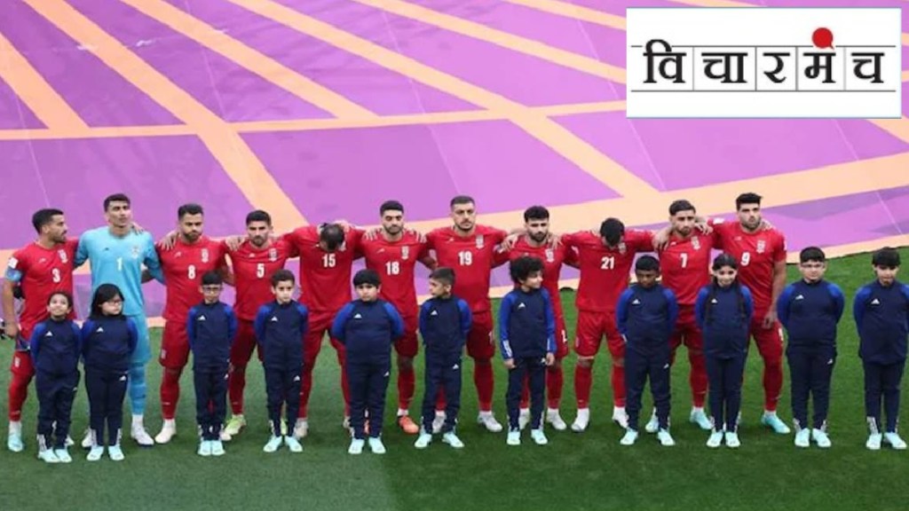 iran football team refused sing their country national anthem hijab forced fifa world cup 2022