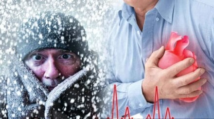 heart attack problem in cold weather