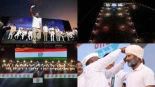Rahul Gandhi Bharat Jodo Yatra Rally Shegaon 19