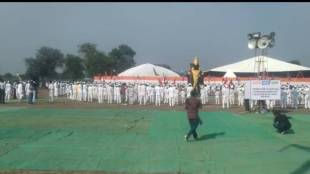 rahul gandhi enjoy ring ceremony of wari at varkhed in Buldhana district