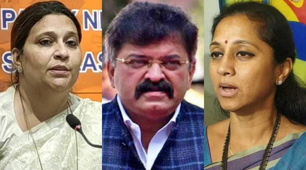 Ridha Rashid Supriya Sule Jitendra Awhad