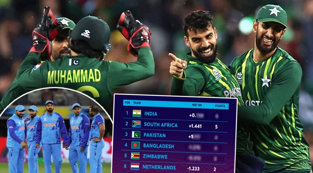 T20 World Cup : …तर पाकिस्तान, दक्षिण आफ्रिका उपांत्यफेरीत! पाकिस्तानच्या विजयाने भारताचं टेन्शन वाढलं; पाहा Points Table