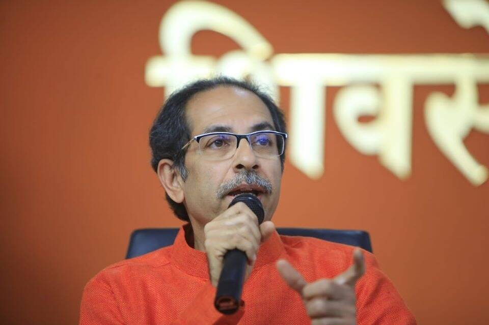 uddhav thackeray pc In shivsena Bhawan,