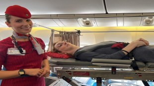 Viral News Worlds tallest women Rumeysa Gelgi flies on plane for the first time