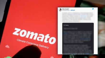 zomato customer got sick after eating