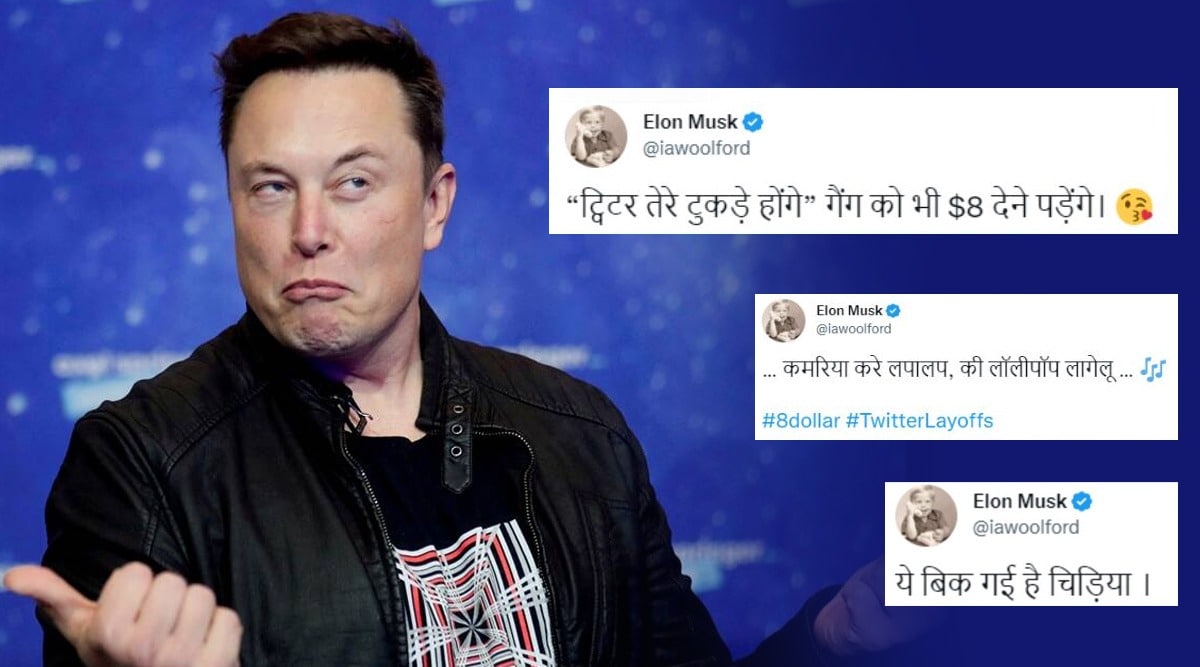 Elon Musk's Tweet in Hindi