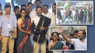 Supriya Sule participated in Bharat Jodo yatra