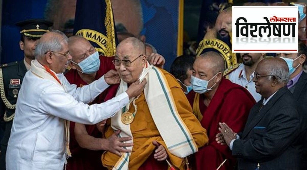 Dalai Lama received Gandhi Mandela Award