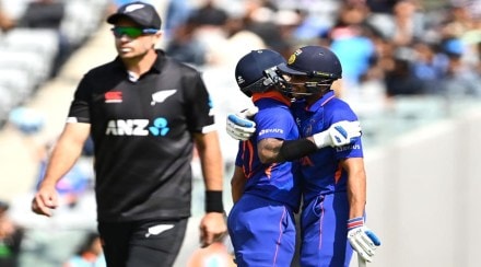 IND vs NZ 1st ODI: Shikhar Dhawan-Shreyas Iyer's brilliant fifties! India challenged New Zealand by 307 runs