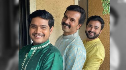 aai kuthe kay karte fame abhishek deshmukh in sunny movie