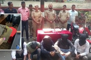 Five persons who came to sell whale vomit were arrested