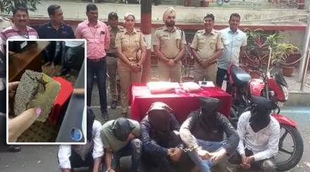 Five persons who came to sell whale vomit were arrested