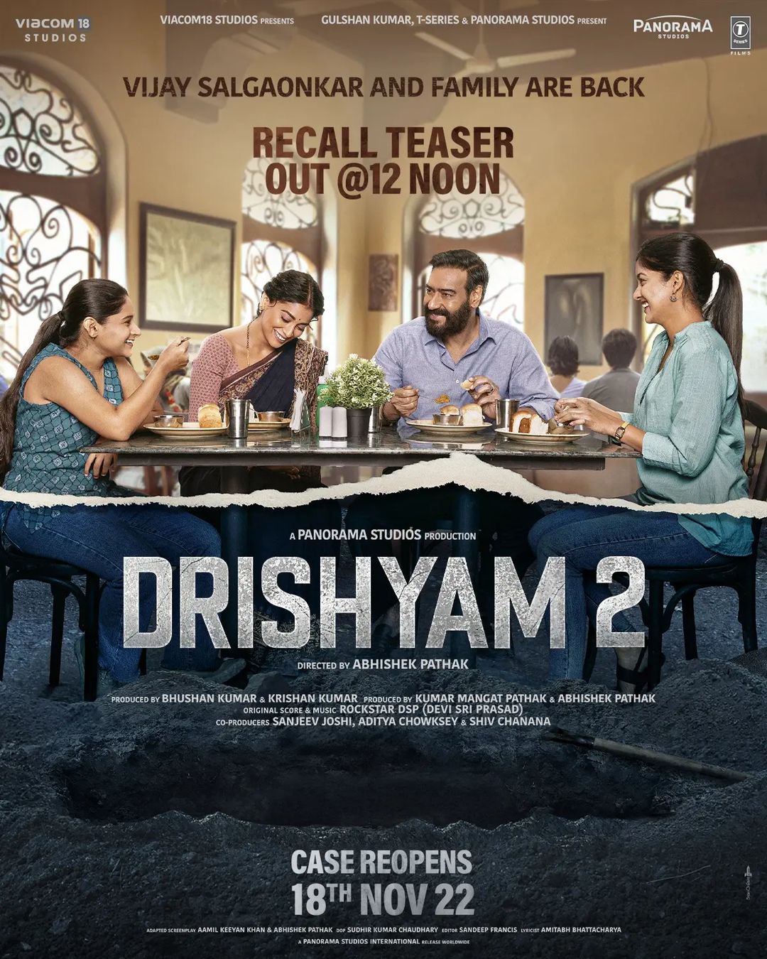 drishyam 2 cast fees photos