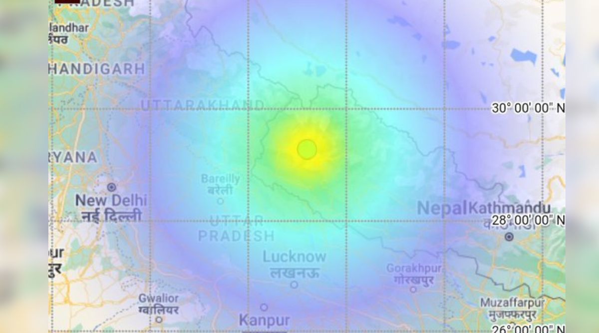 मोठी बातमी: राजधानी दिल्लीत भूकंपाचे धक्के, ५.४ रिश्टर स्केलच्या तीव्रतेनं हादरला परिसर