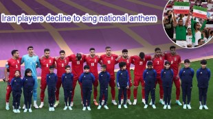 iran team not singing national anthem